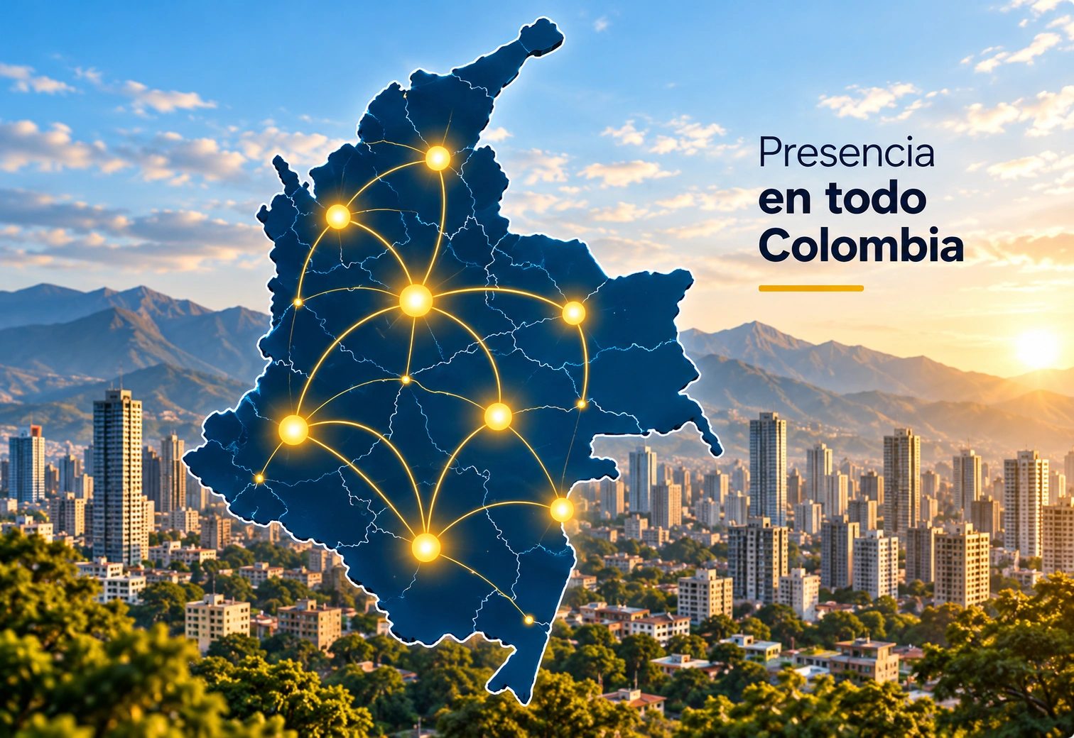 Cobertura GORI en Colombia